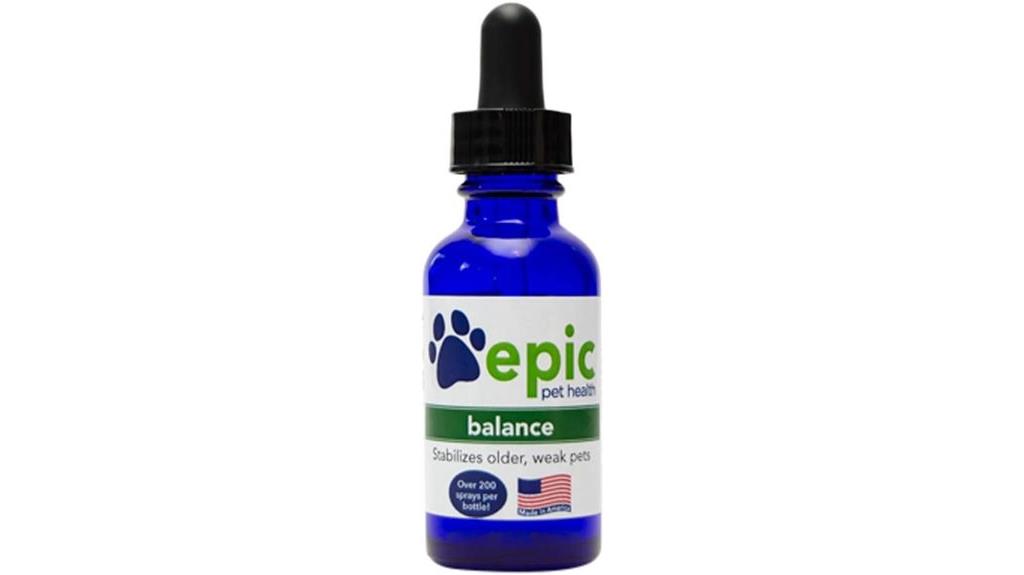 pet health supplement dropper
