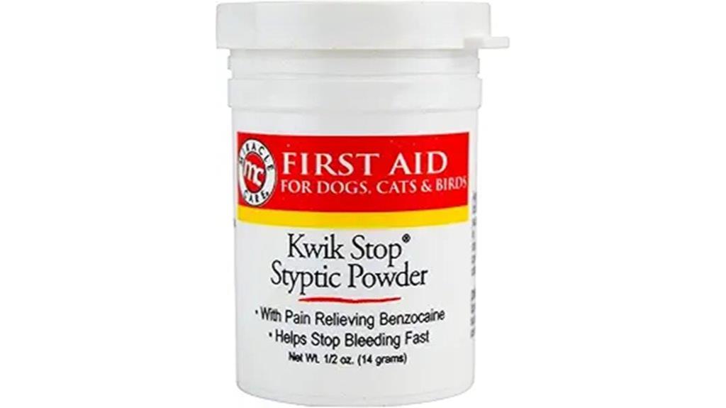 pet wound bleeding powder