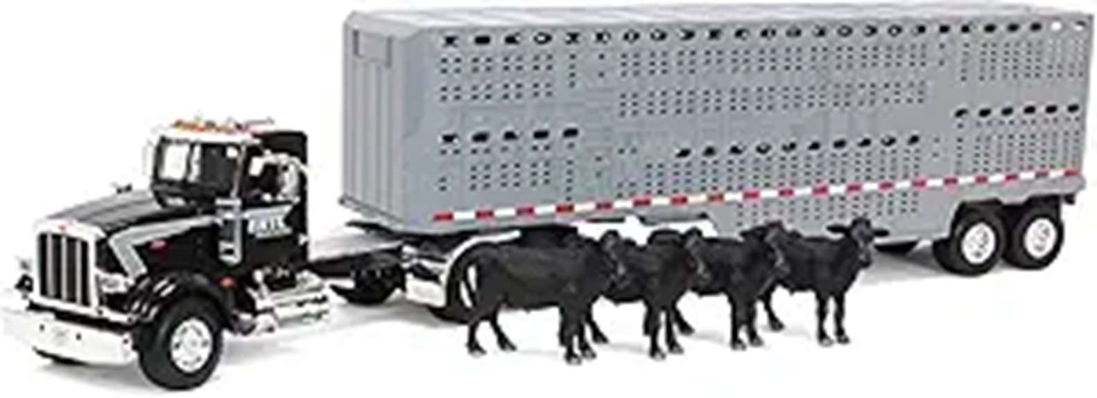 peterbilt semi livestock transport