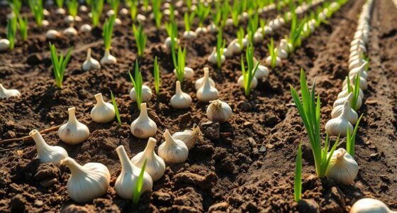 plant garlic and onions