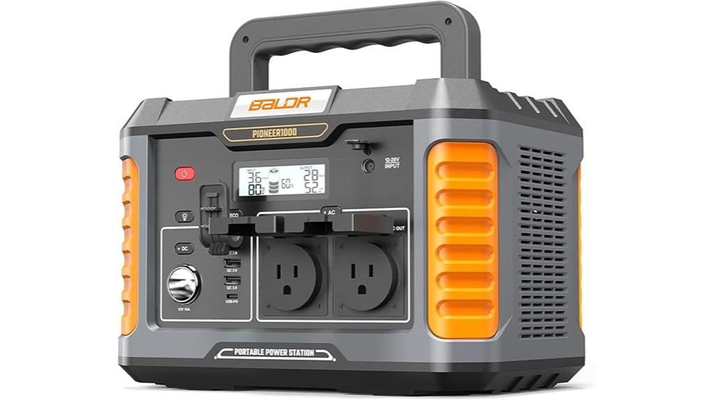 portable 1000w power station