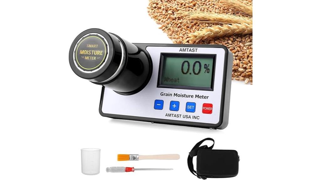 portable 22 grain moisture meter
