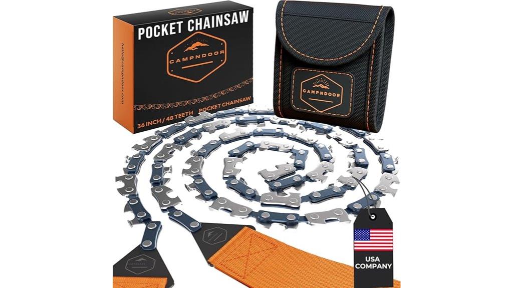 portable camping chainsaw