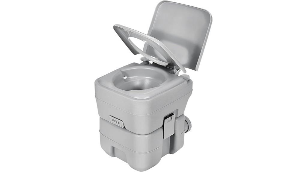 portable camping toilet