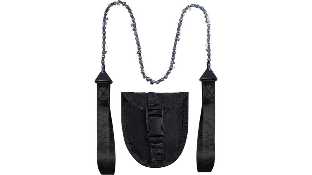 portable chainsaw with paracord