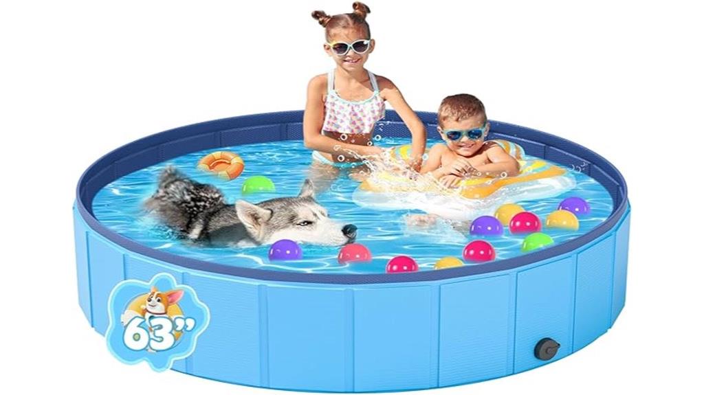 portable collapsible dog pool