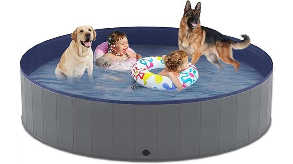 portable collapsible dog pool
