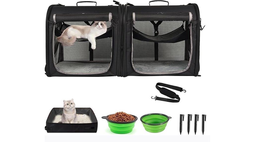 portable dog cat carrier