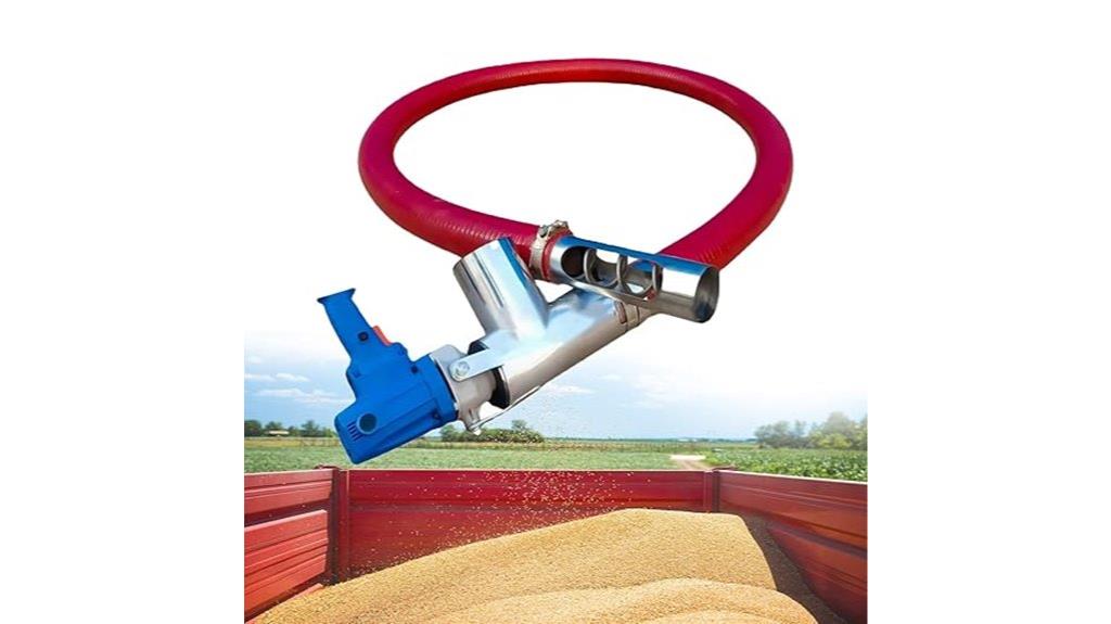 portable grain sand conveyor
