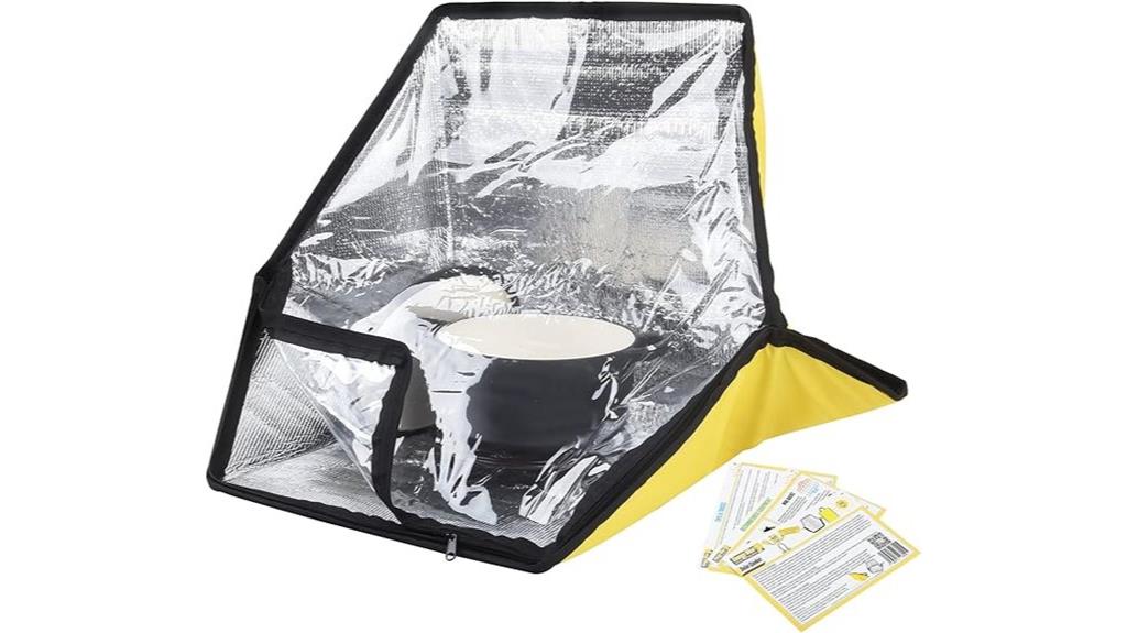 portable solar cooking appliance