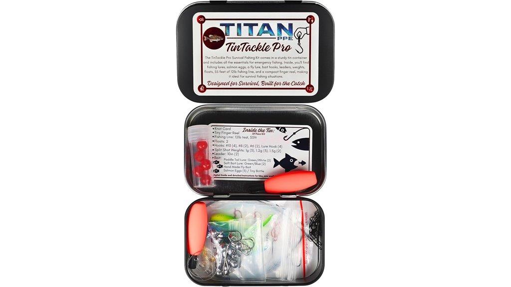 portable survival fishing kit