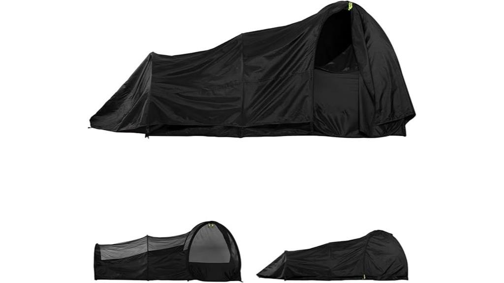 portable tent with rainfly