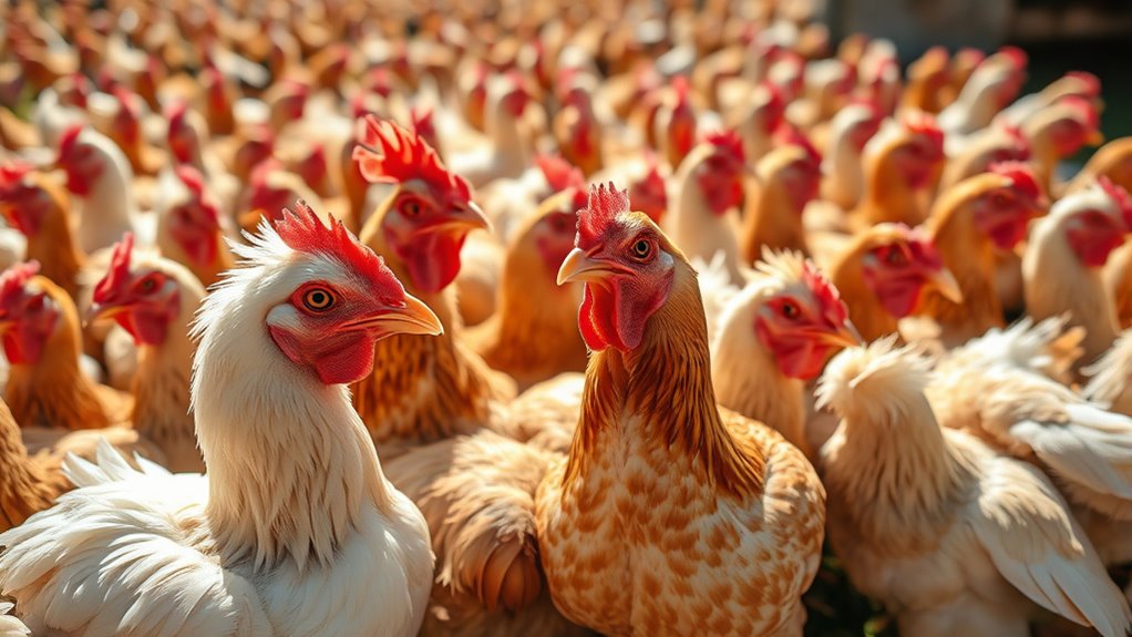 poultry seek shade pant