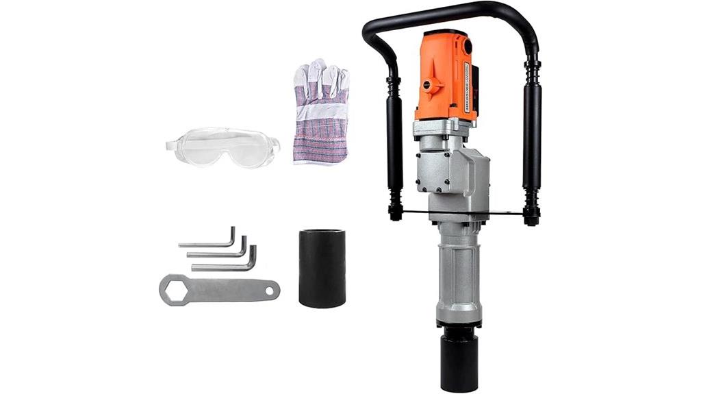 powerful electric t post driver