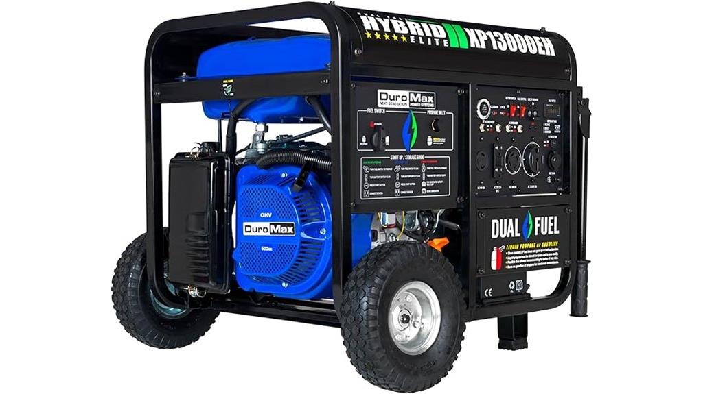 powerful portable dual fuel