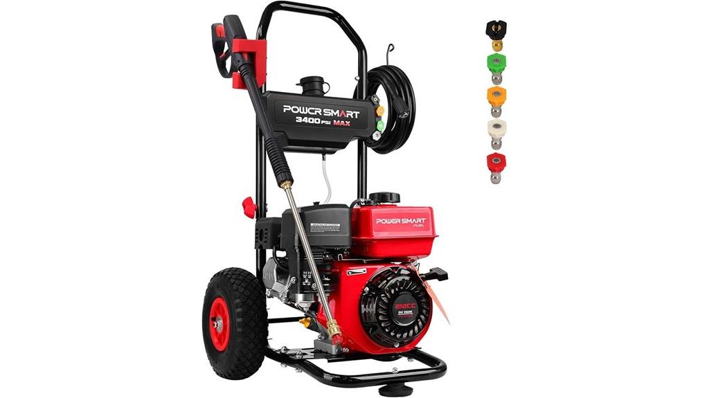 powersmart gas pressure washer