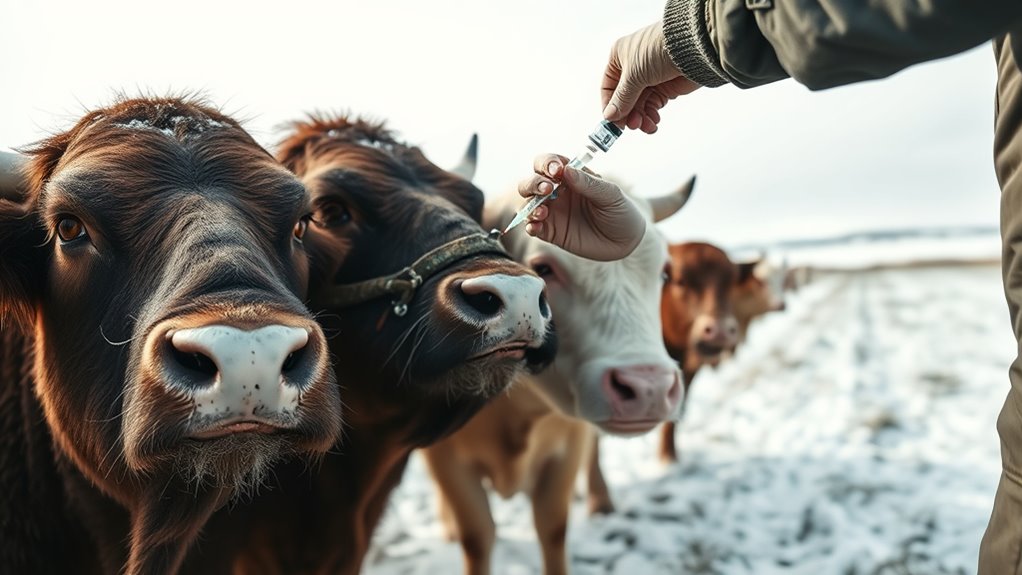 pre winter livestock vaccination