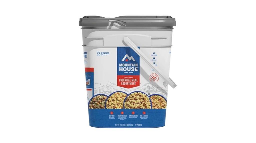 prepared emergency food supply