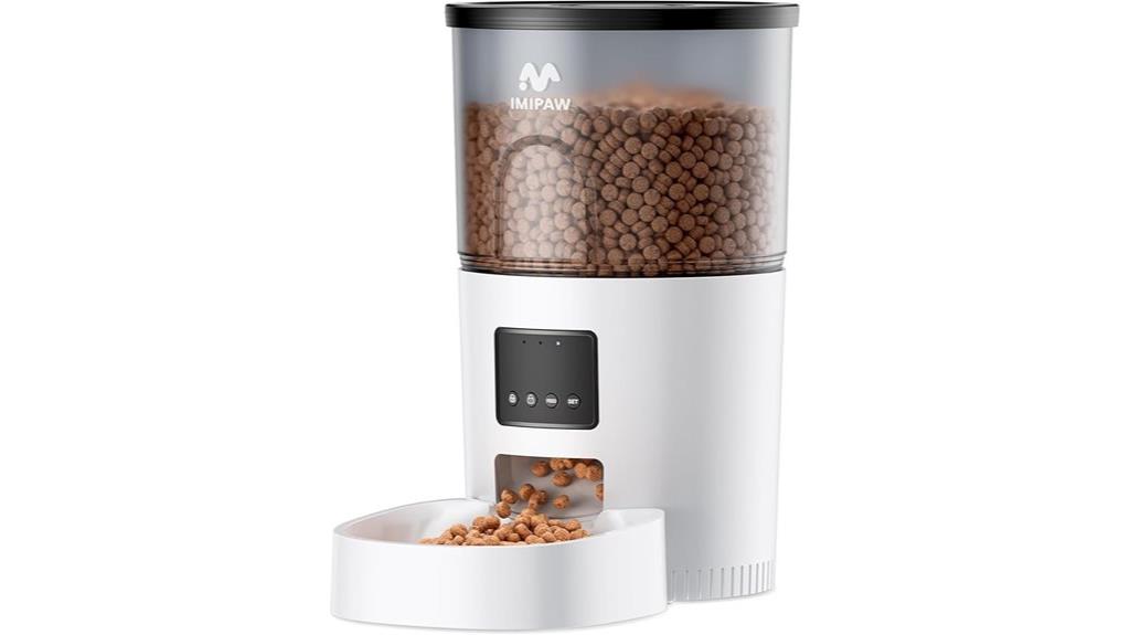 programmable cat food dispenser