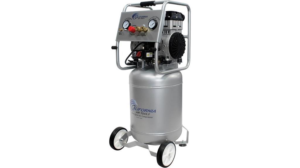 quiet oil free air compressor
