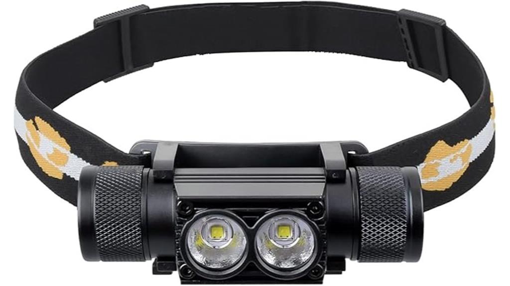 rechargeable 1200 lumen headlamp