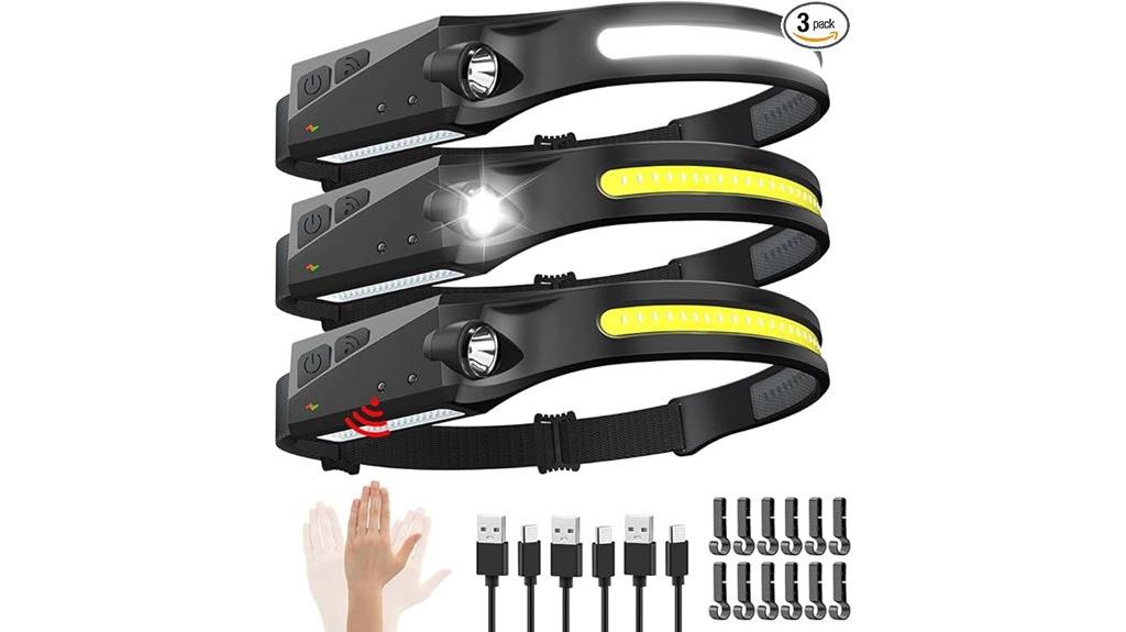 rechargeable 3 piece wide beam