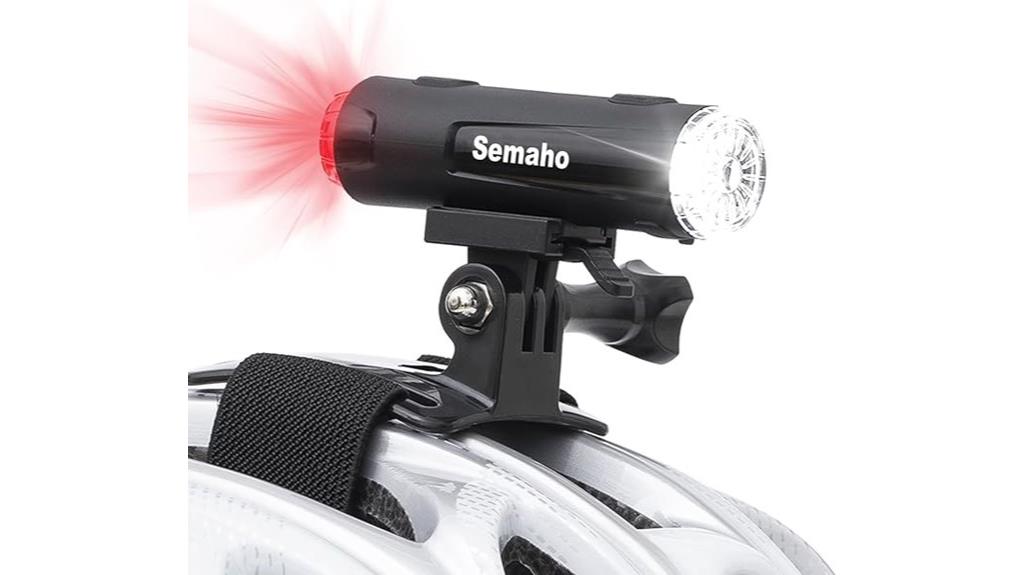rechargeable bicycle light combo