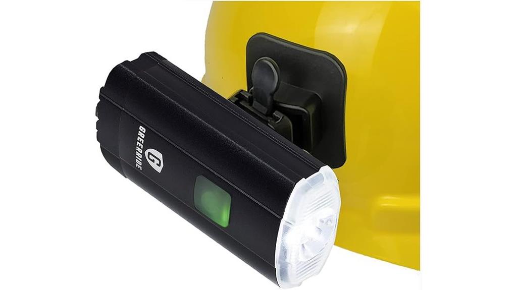 rechargeable welding helmet light