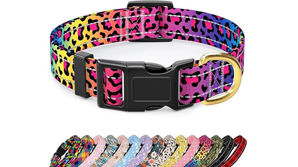 reflective small pet collar