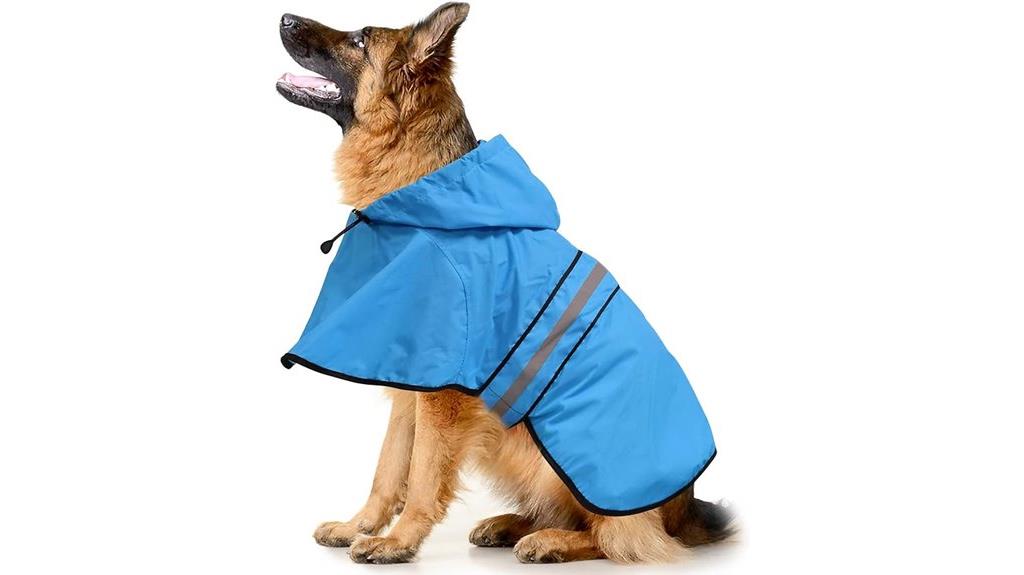 reflective waterproof pet coat