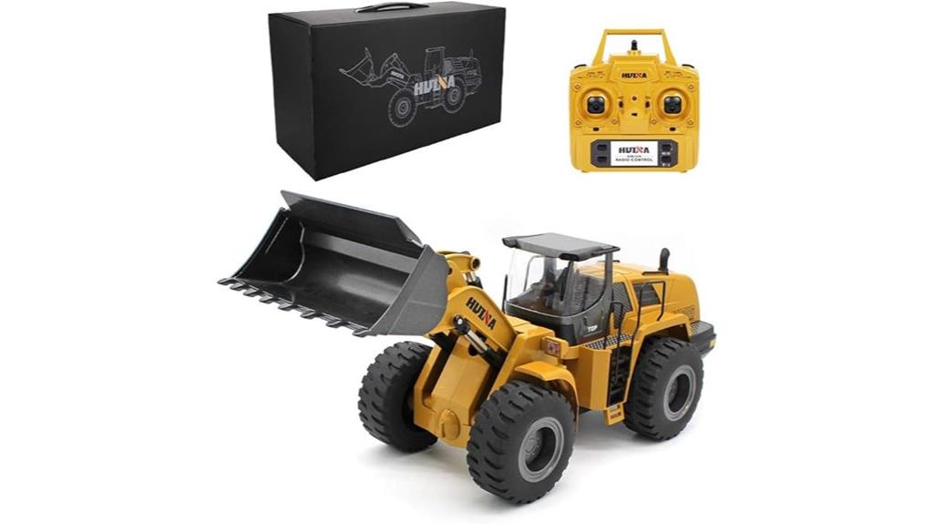 remote control construction tractor