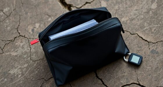 secure waterproof fireproof document bags