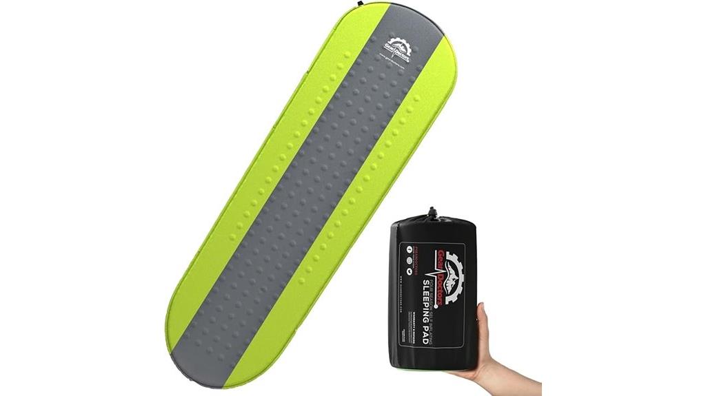 self inflating camping pad