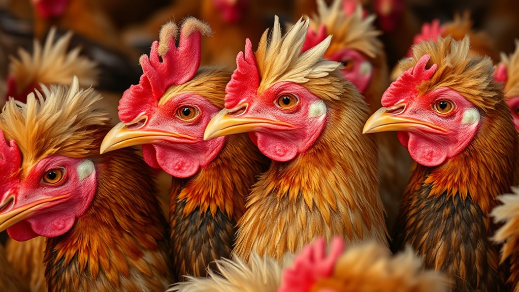 signs of heat stressed poultry