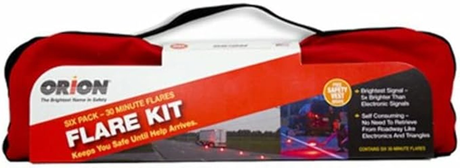 six flare emergency kit