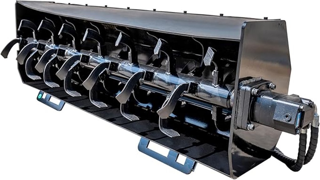 skid steer tiller attachment