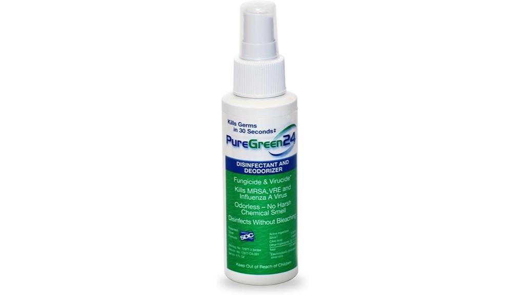 small disinfectant spray bottle