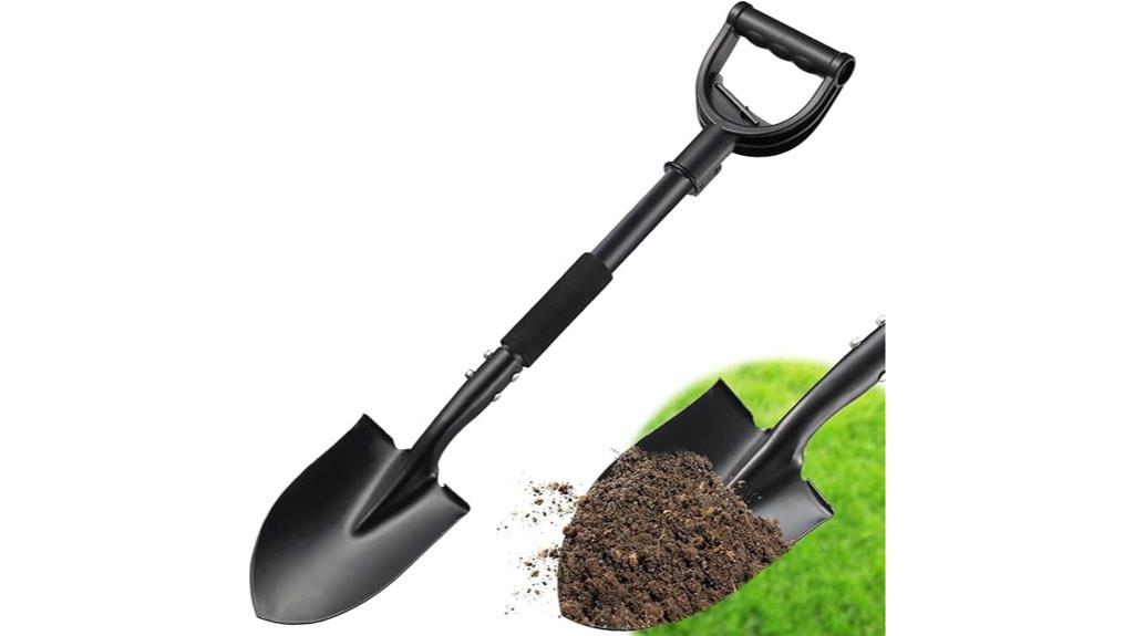 small garden shovel length