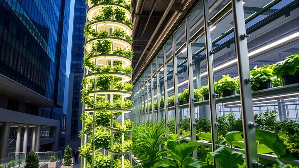 smart automated urban farming