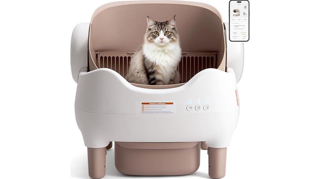 smart automatic litter box