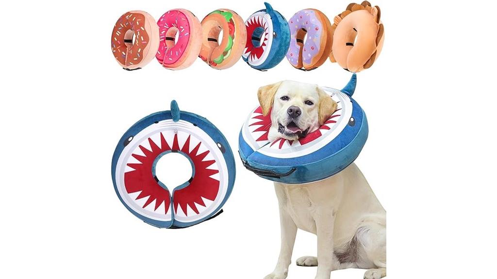 soft inflatable dog cone