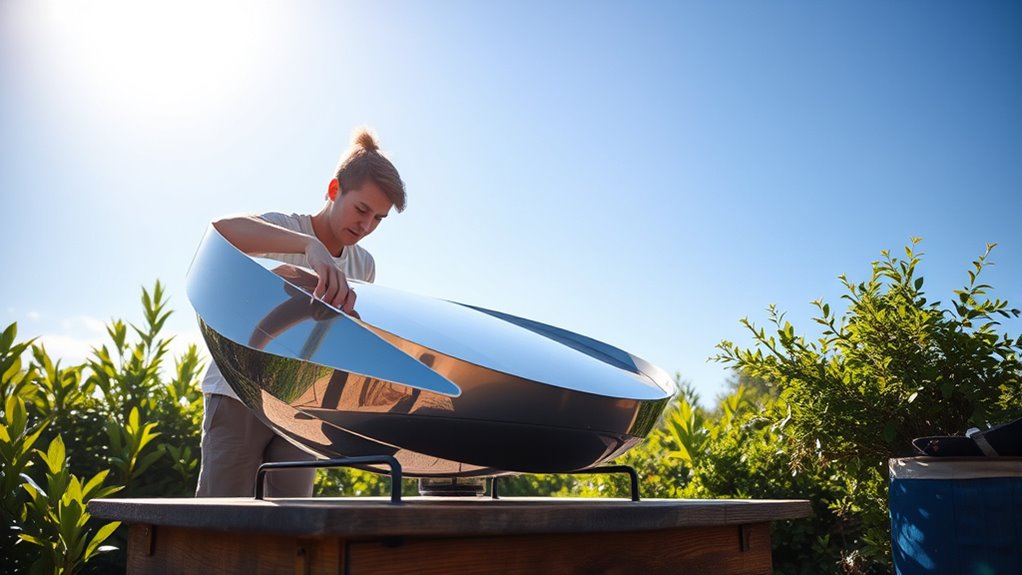 solar cooking during blackouts