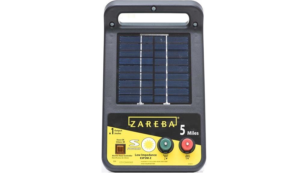 solar powered electric fence