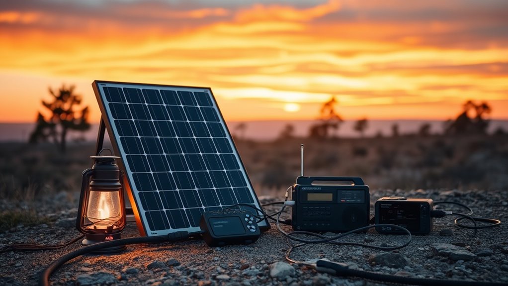 solar powered emergency backup
