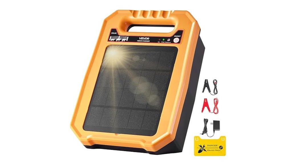 solar powered fence energizer