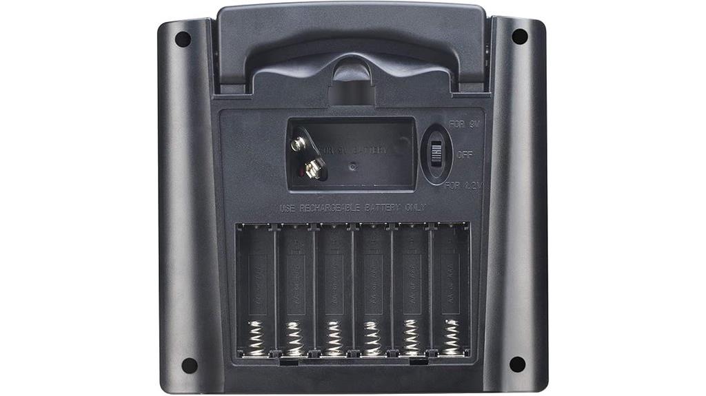 solar powered rechargeable battery charger