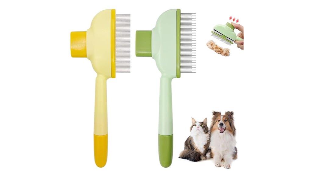 stainless steel flea comb
