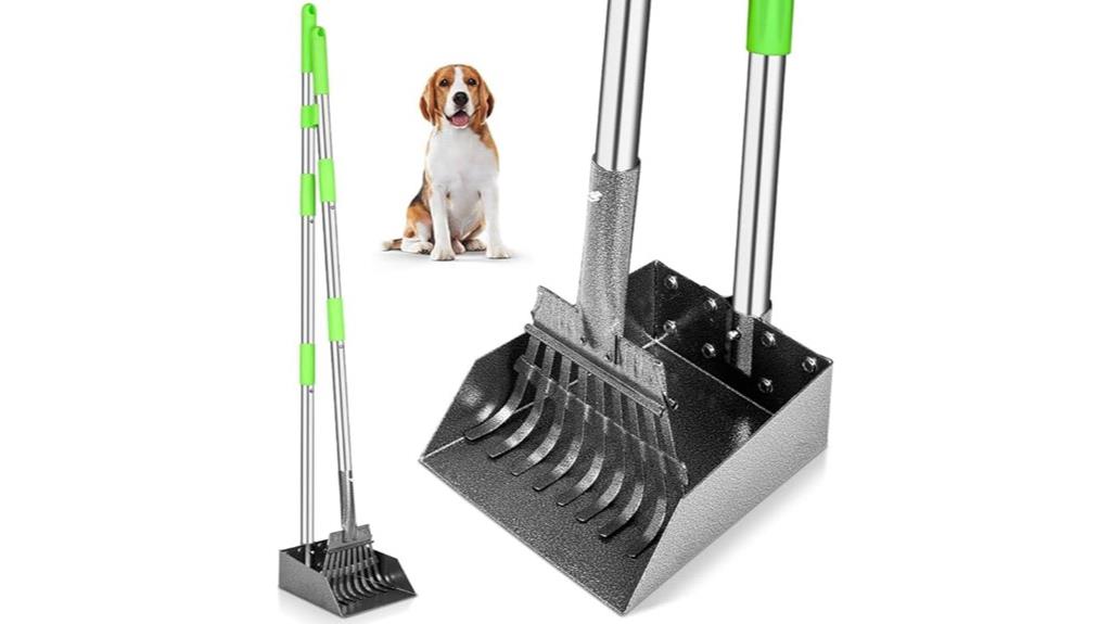 stainless steel pooper scooper