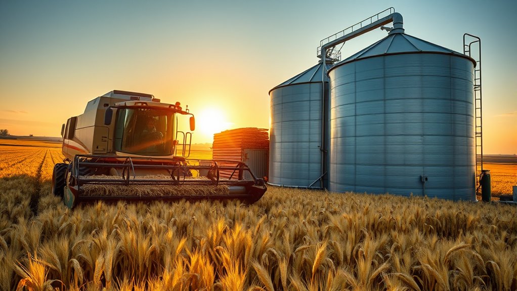 store grains with proper conditions