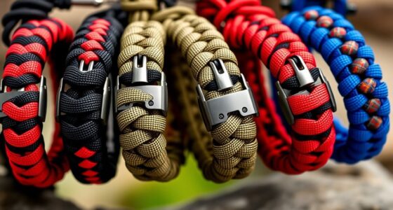 stylish life saving paracord bracelets